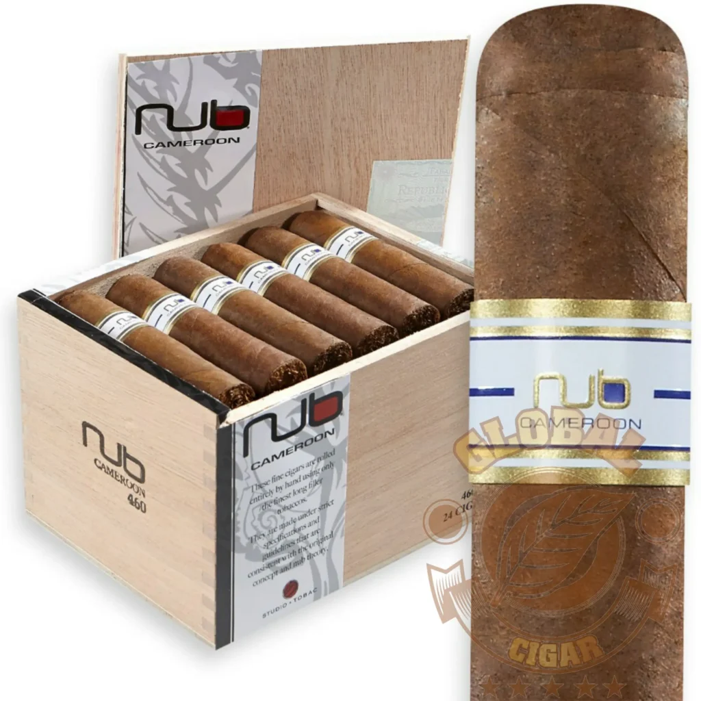 découvrez le nub cameroon 460 cigar, un cigare riche et aromatique offrant une expérience de fumage exceptionnelle grâce à son habillage en cameroon et son format unique.