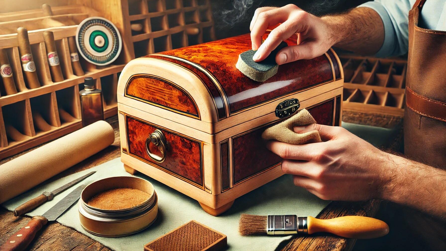 service professionnel de restauration de cigares : redonnez vie à vos cigares préférés grâce à notre expertise et nos techniques spécialisées.